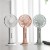 F1 Mini USB charging Mini handheld silent dormitory portable fan three gears wind custom